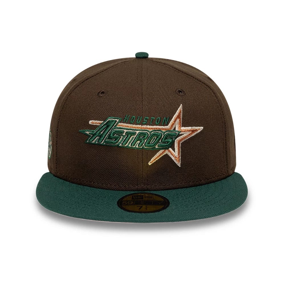 Houston Astros MLB Cooperstown Dark Brown 59FIFTY Fitted Cap-kentox - Image 2