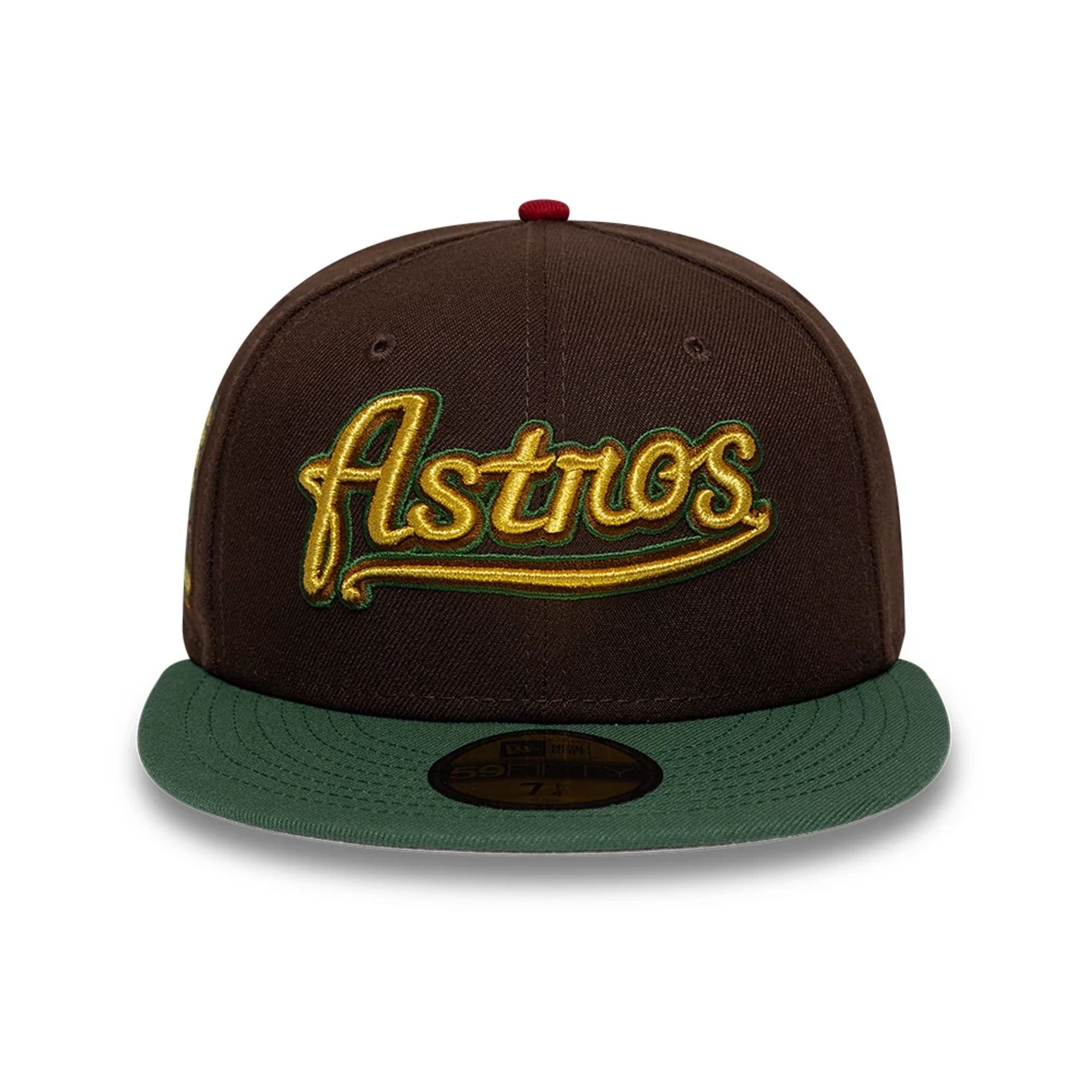 Houston Astros MLB Cooperstown Dark Brown 59FIFTY Fitted Cap-kentox - Image 3
