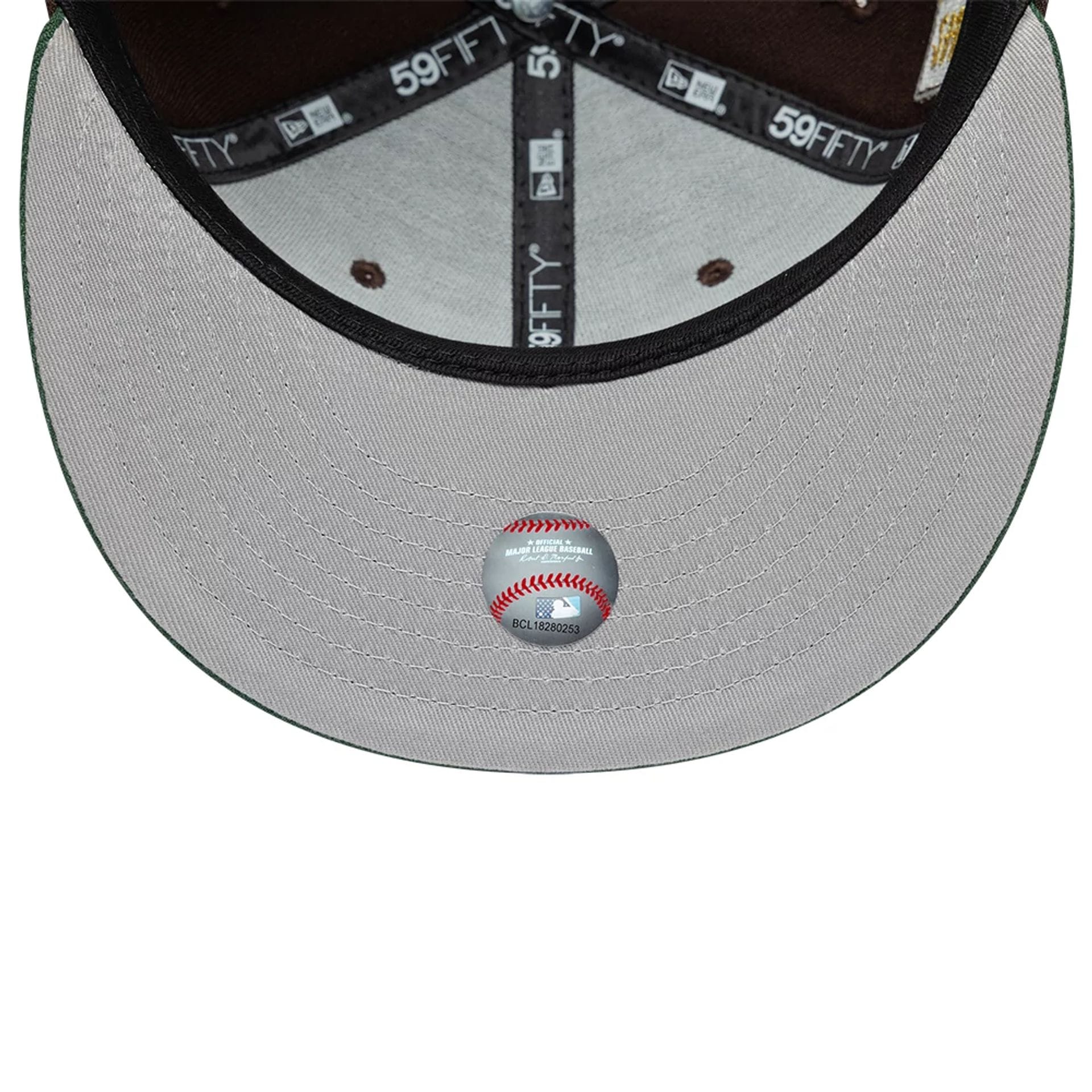 Houston Astros MLB Cooperstown Dark Brown 59FIFTY Fitted Cap-kentox - Image 2