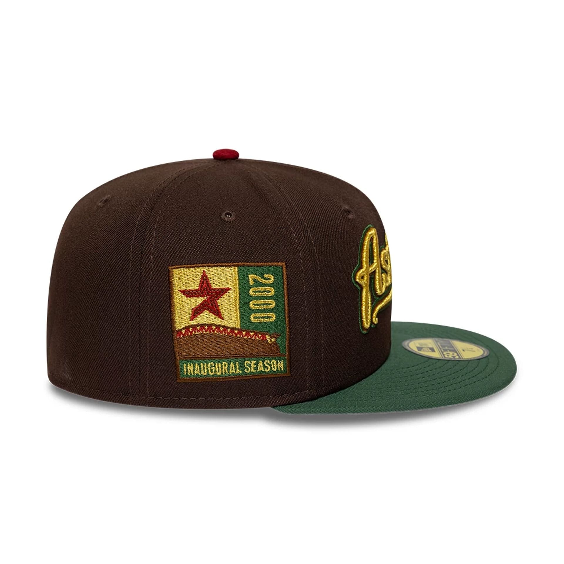 Houston Astros MLB Cooperstown Dark Brown 59FIFTY Fitted Cap-kentox - Image 6