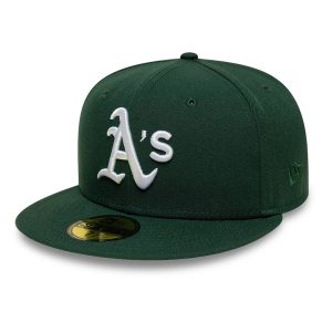 Athletics MLB Dark Green 59FIFTY Fitted Cap-kentox