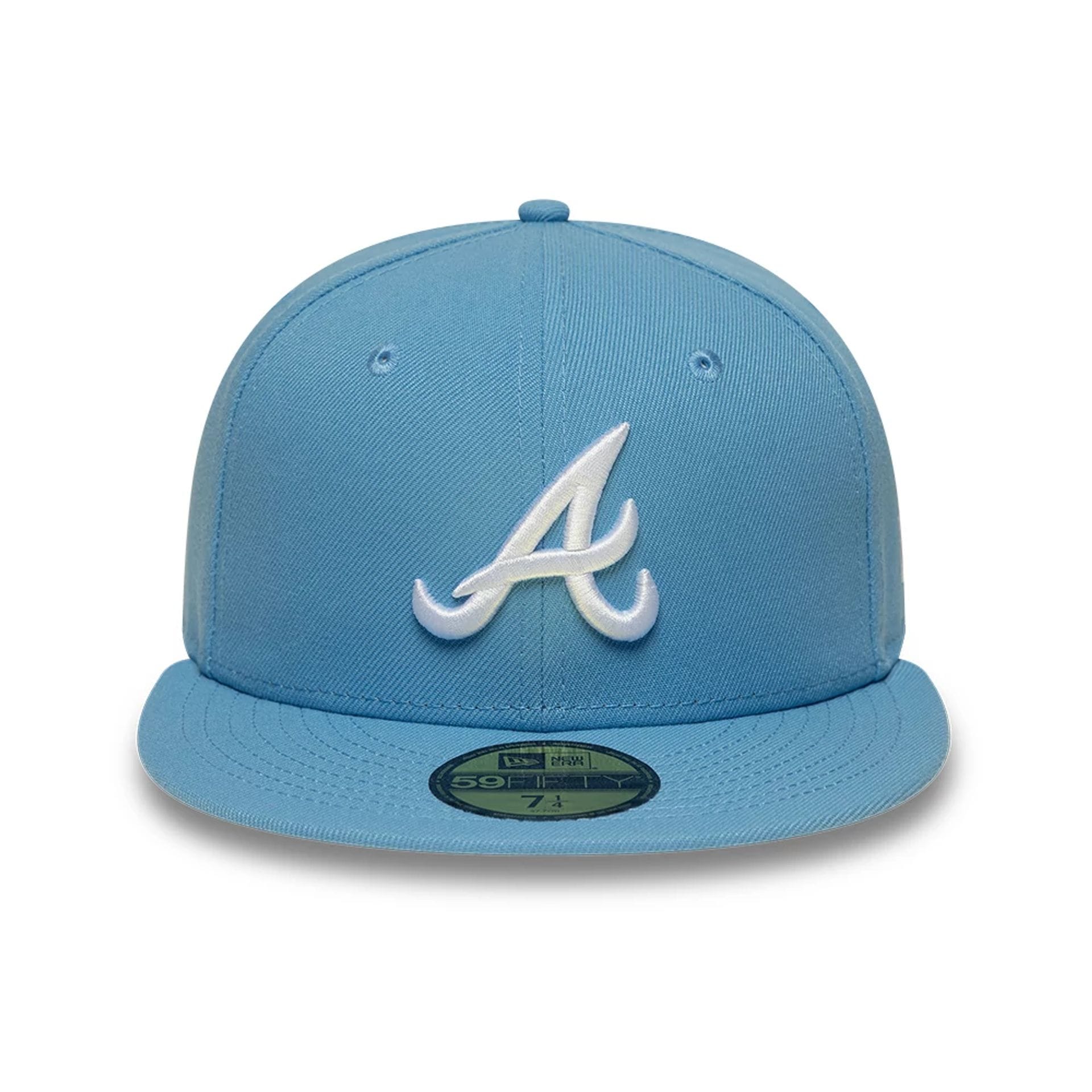 Atlanta Braves MLB Pastel Blue 59FIFTY Fitted Cap-kentox - Image 3