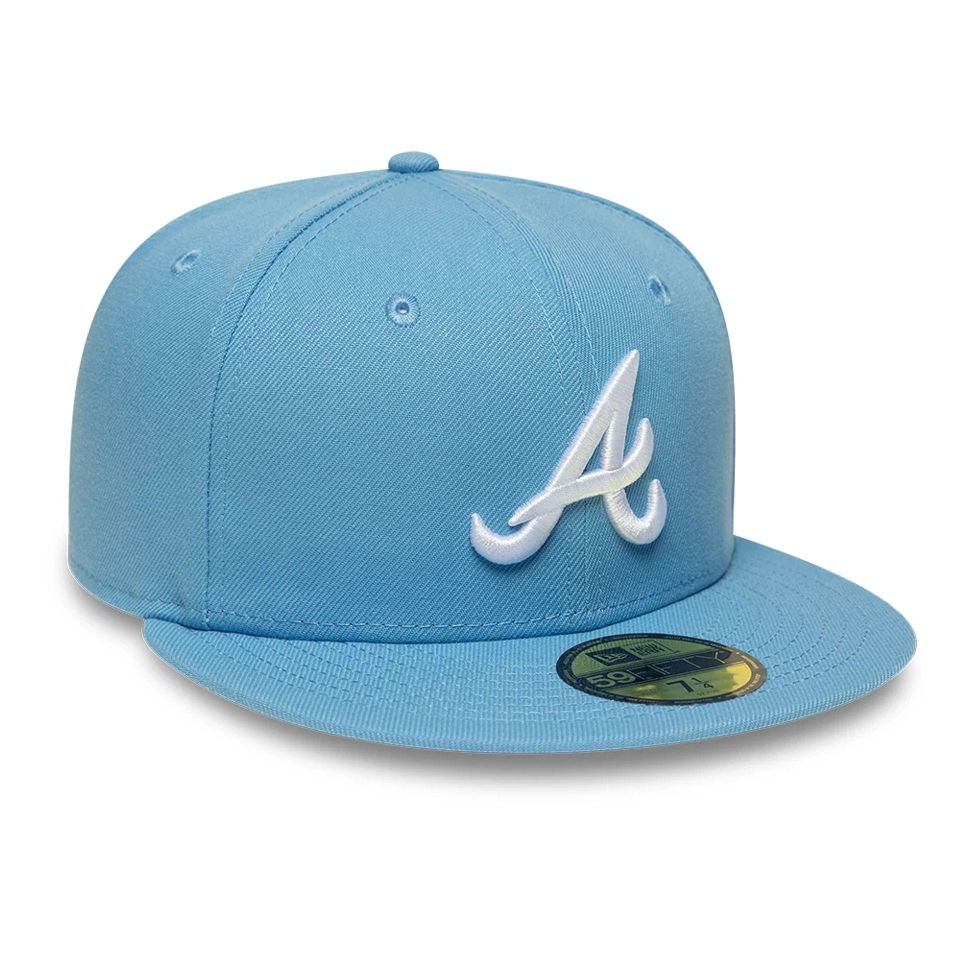 Atlanta Braves MLB Pastel Blue 59FIFTY Fitted Cap-kentox - Image 4