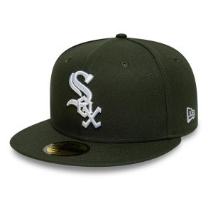 Chicago White Sox MLB Dark Green 59FIFTY Fitted Cap-kentox