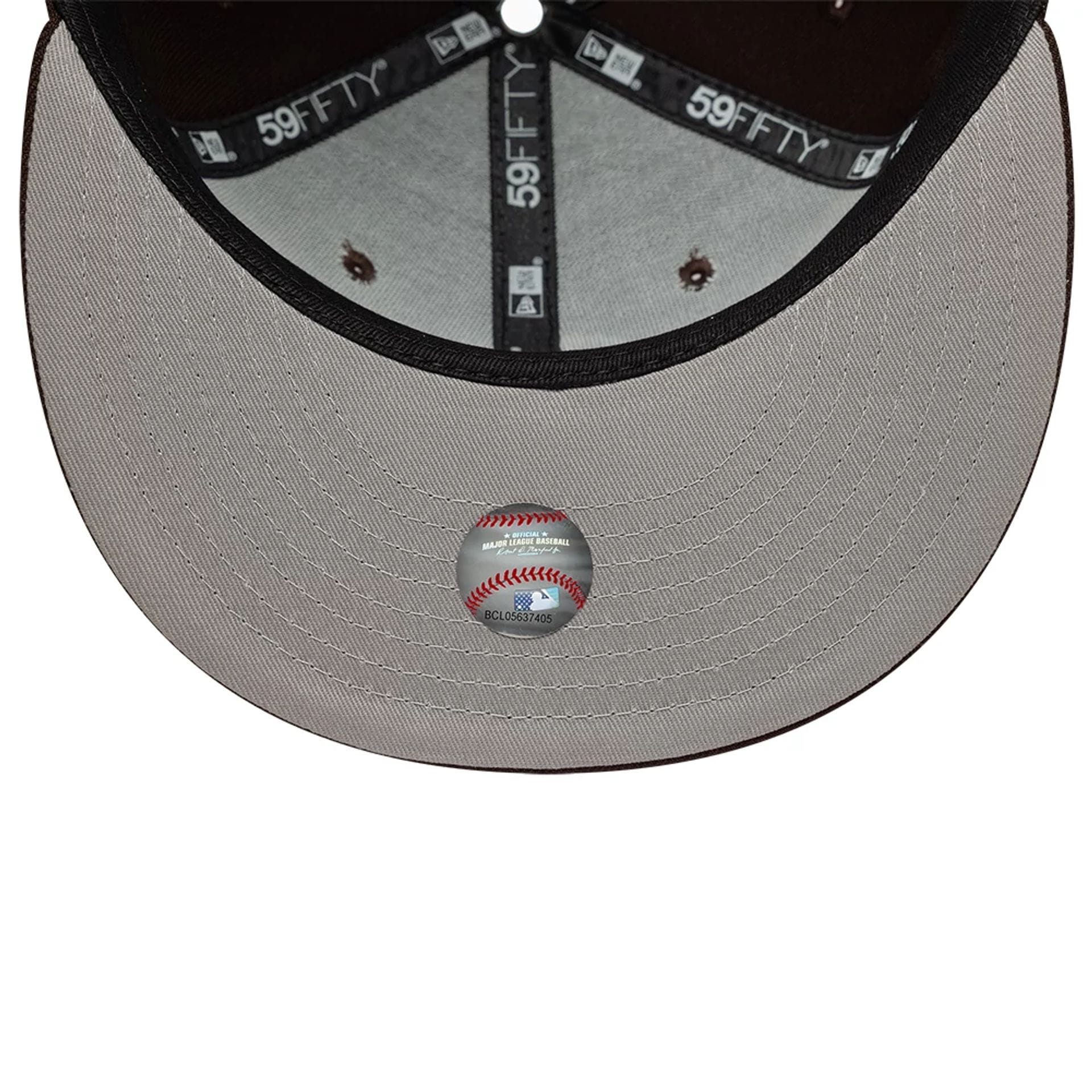 Athletics MLB Dark Brown 59FIFTY Fitted Cap-kentox - Image 2