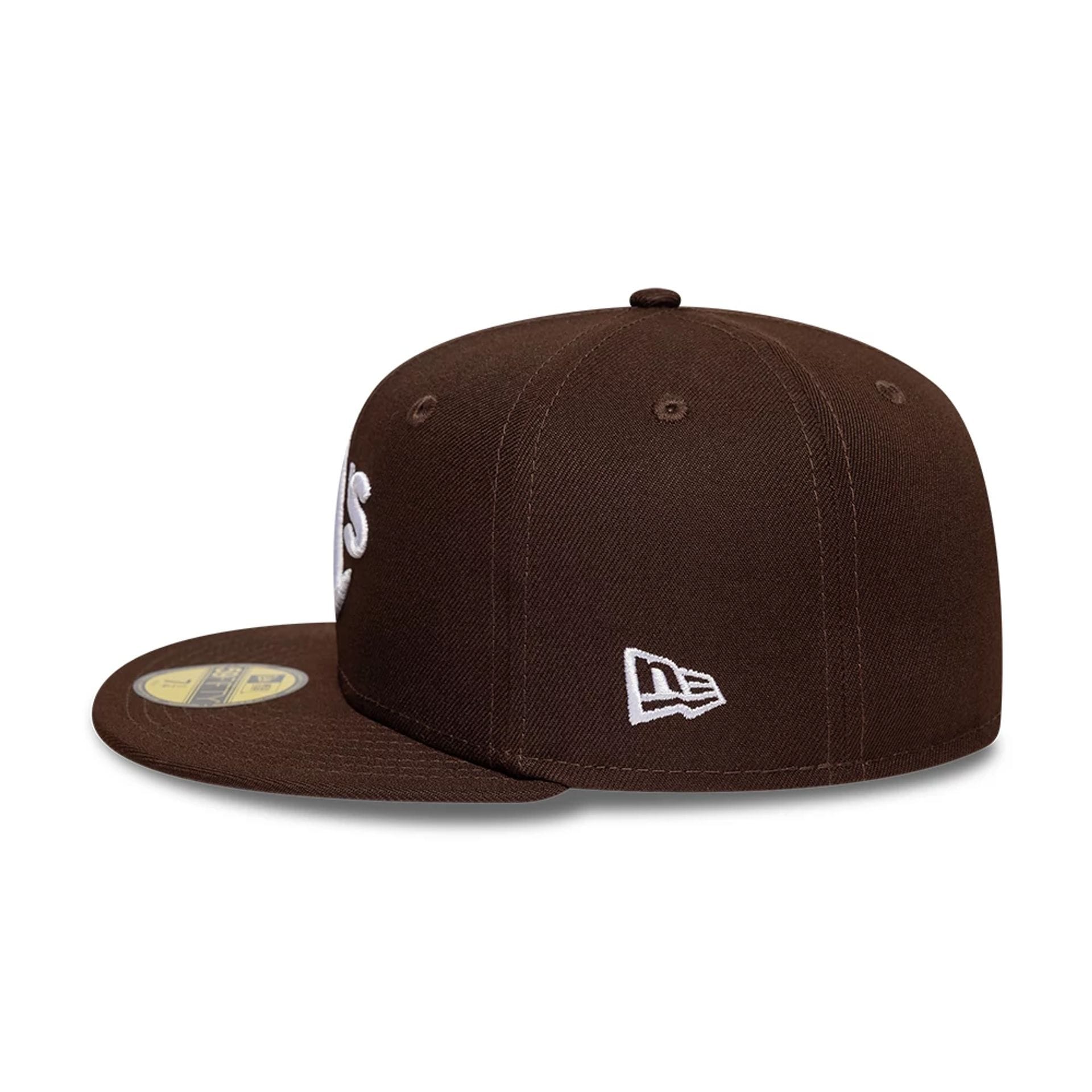 Athletics MLB Dark Brown 59FIFTY Fitted Cap-kentox - Image 6