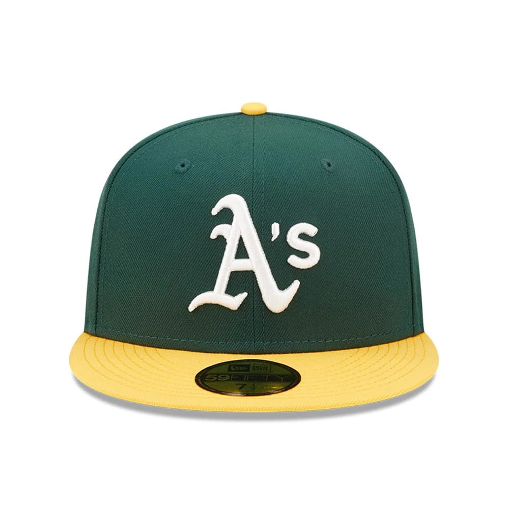 MLB Oakland Athletics Authentic On Field Dark Green 59FIFTY Fitted Cap-kentox - Image 2