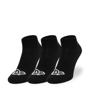New Era Flag 3 Pack  Sneaker Black Socks-kentox