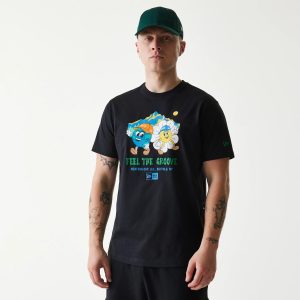 New Era Outdoor Earth Day Black T-Shirt-kentox