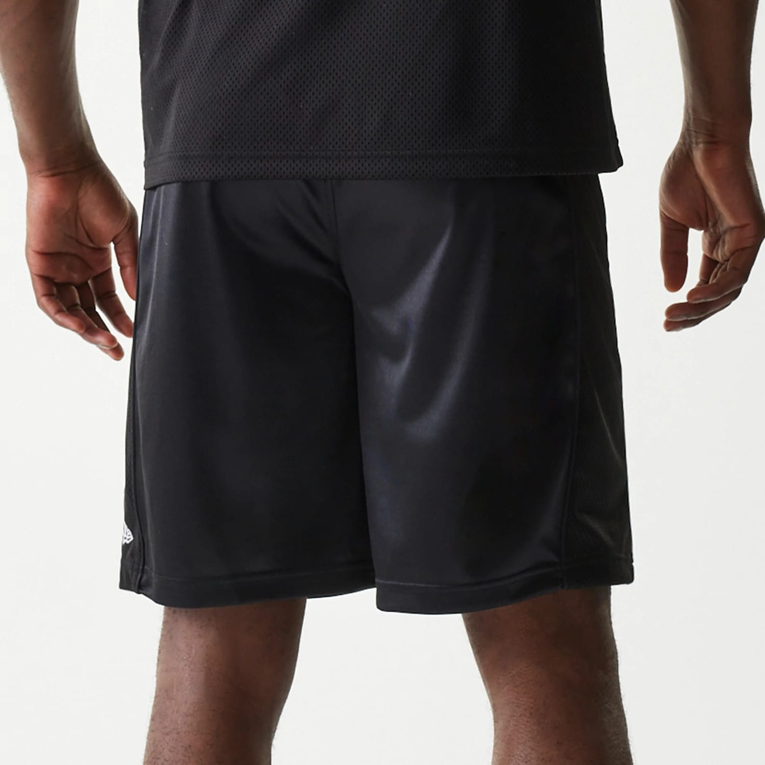 New Era Retro Sports Black Mesh Shorts-kentox - Image 5