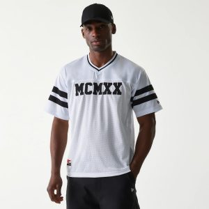 New Era Retro Sports White Mesh Jersey-kentox