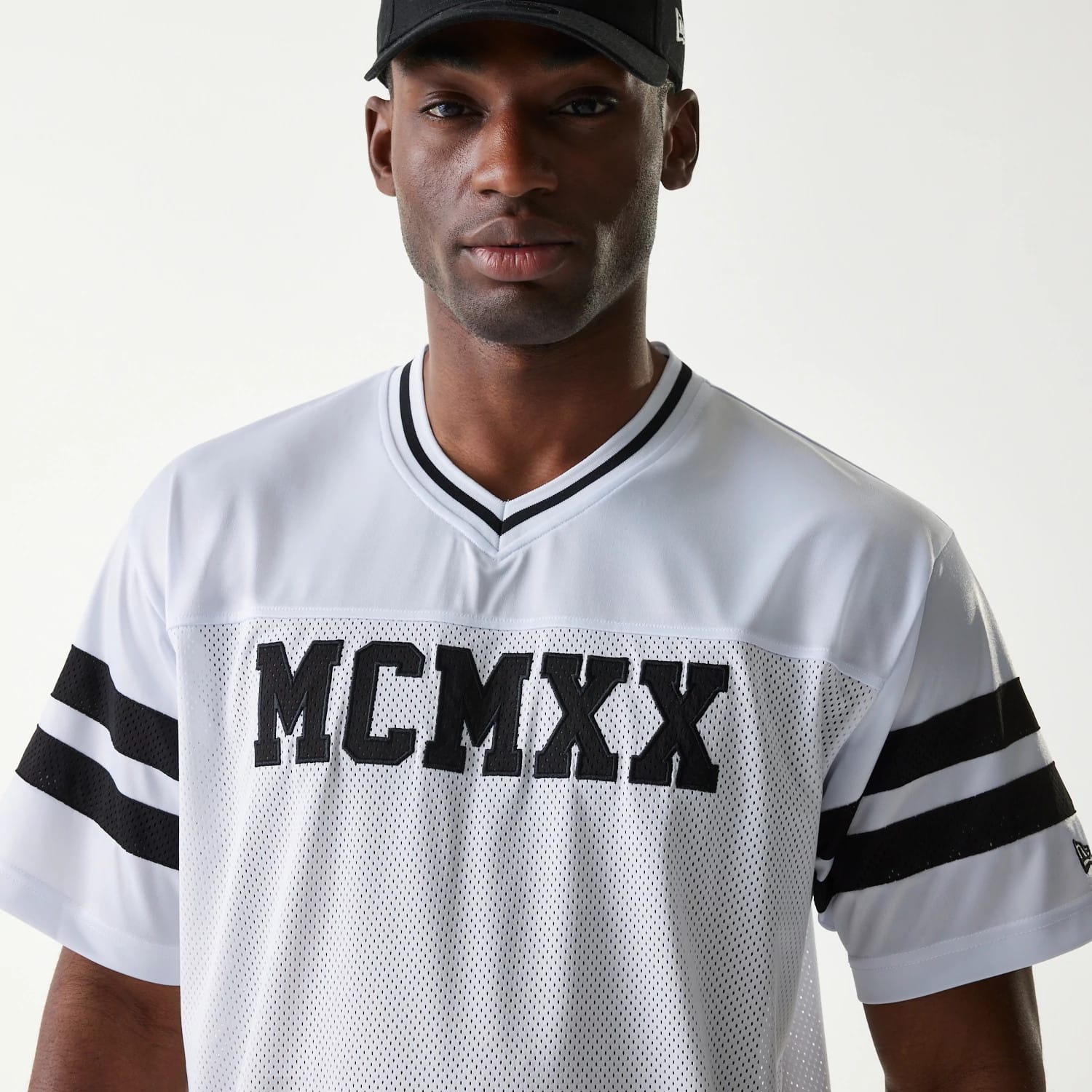 New Era Retro Sports White Mesh Jersey-kentox - Image 3