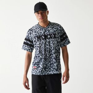 New Era Retro Sports Grey Mesh Jersey-kentox