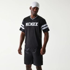 New Era Retro Sports Black Mesh Jersey-kentox