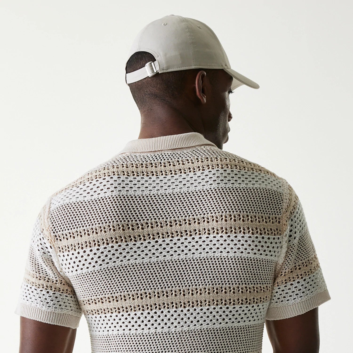 New Era Japan Mesh White Polo T-Shirt-kentox - Image 5