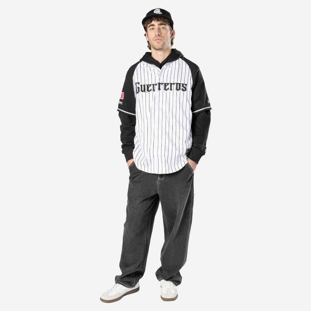 Oaxaca Guerreros Mexico LMB On Field White On-Field Jersey-kentox - Image 7