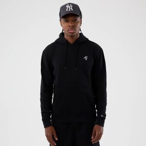 New Era Street Graphic Black Pullover Hoodie-kentox