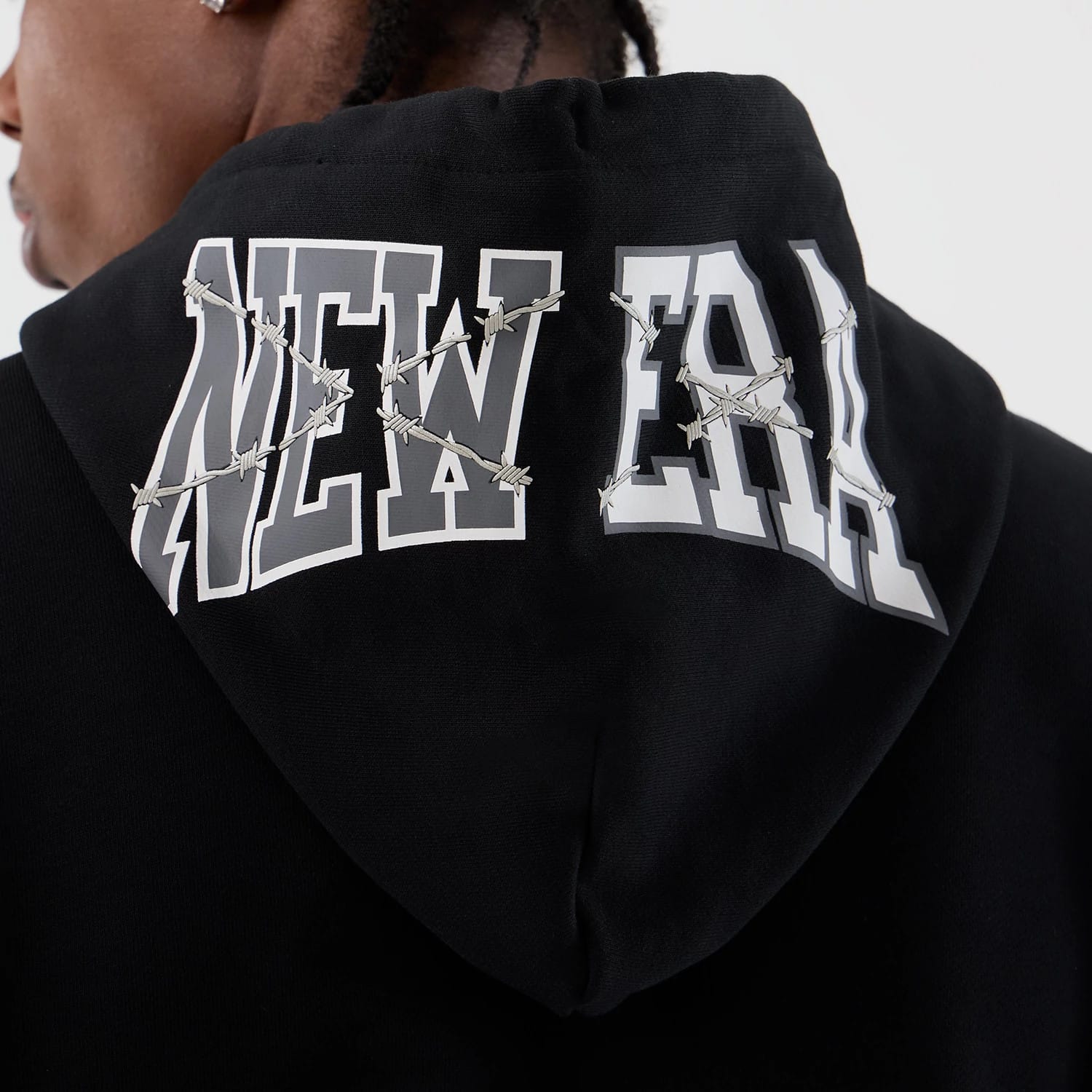 New Era Street Graphic Black Pullover Hoodie-kentox - Image 5