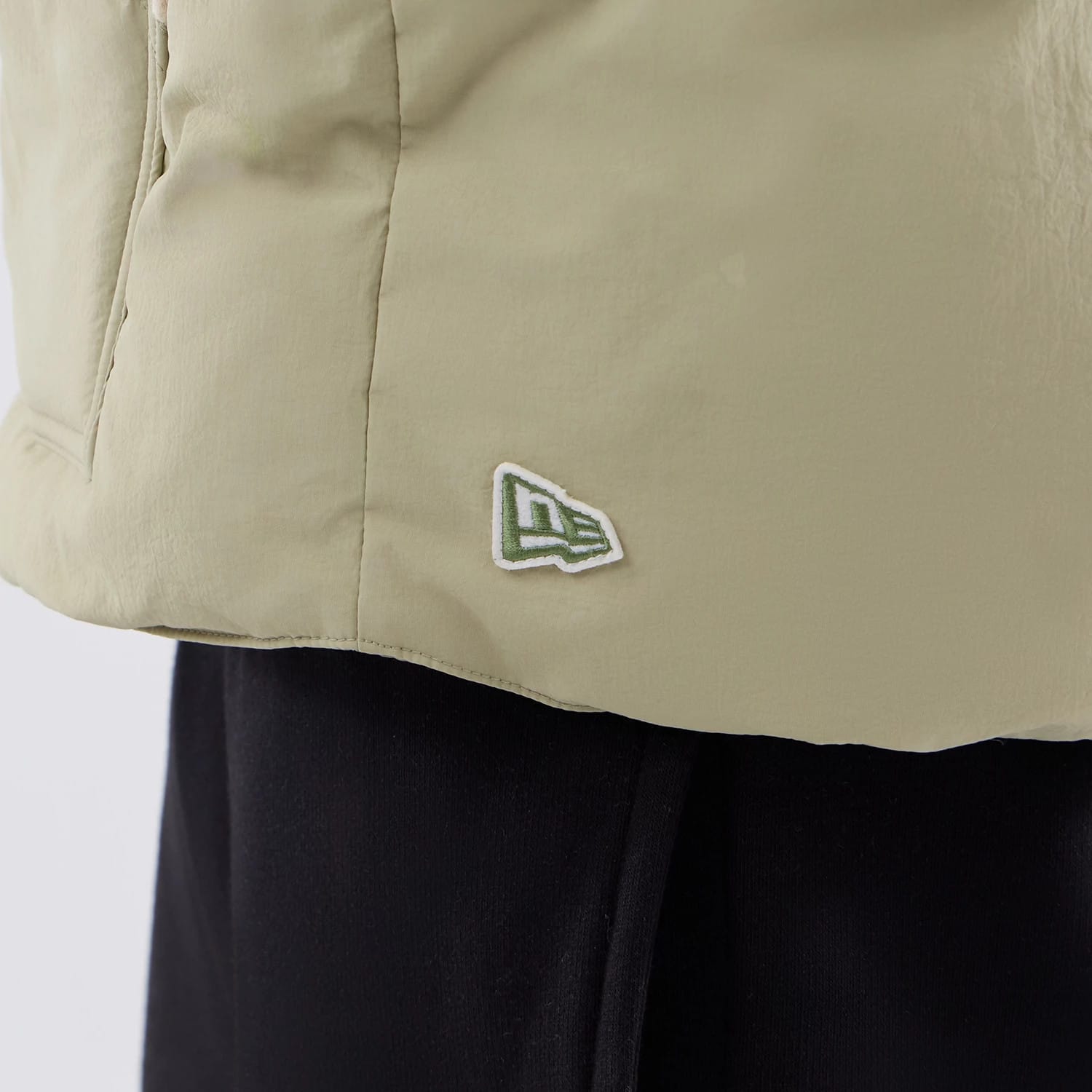New Era Organic Boa Neck Khaki Gilet-kentox - Image 6