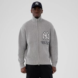 New York Yankees MLB Grey Cardigan-kentox
