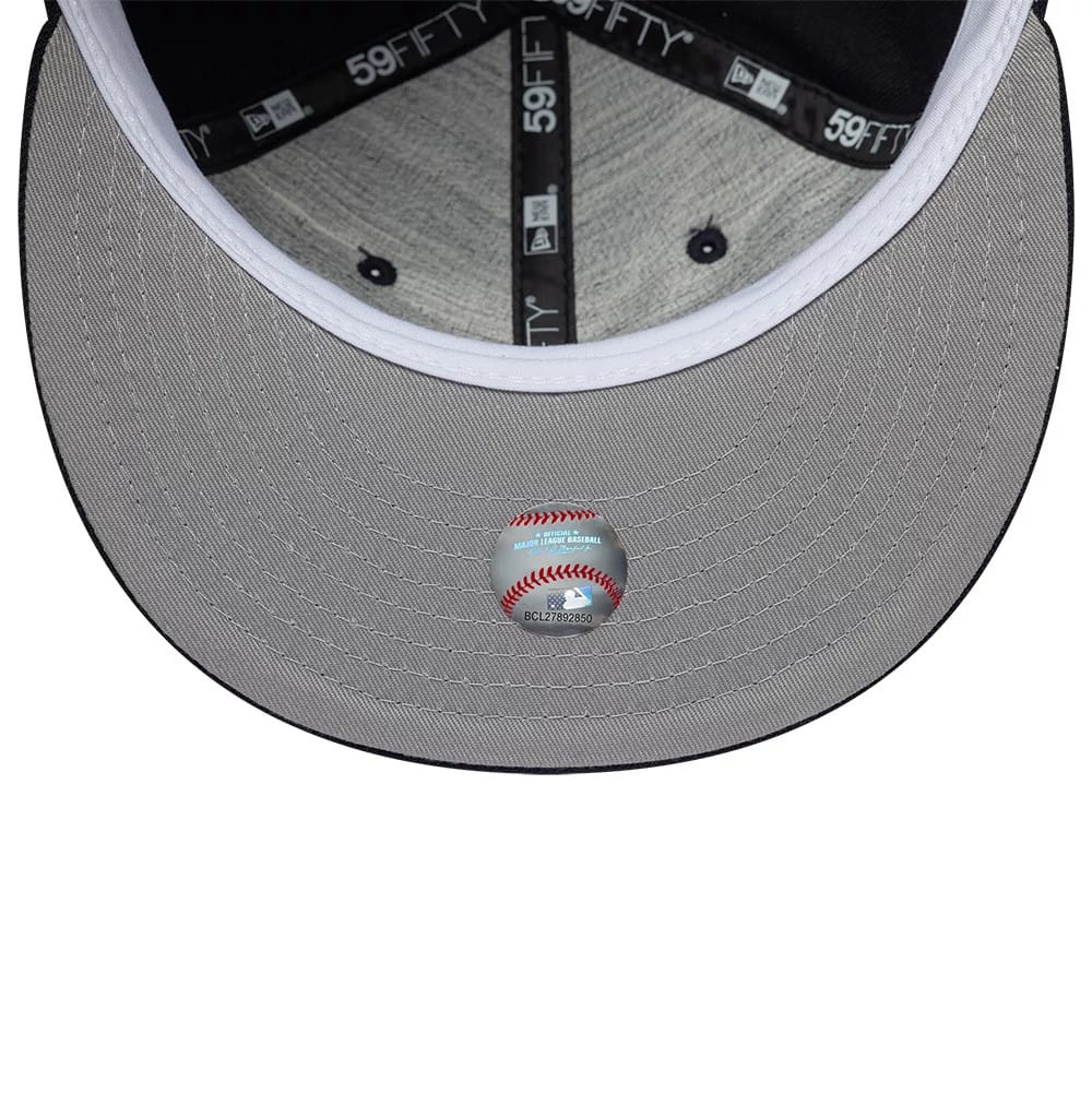 New York Yankees MLB Soft Buckram Navy 59FIFTY Fitted Cap-kentox - Image 2