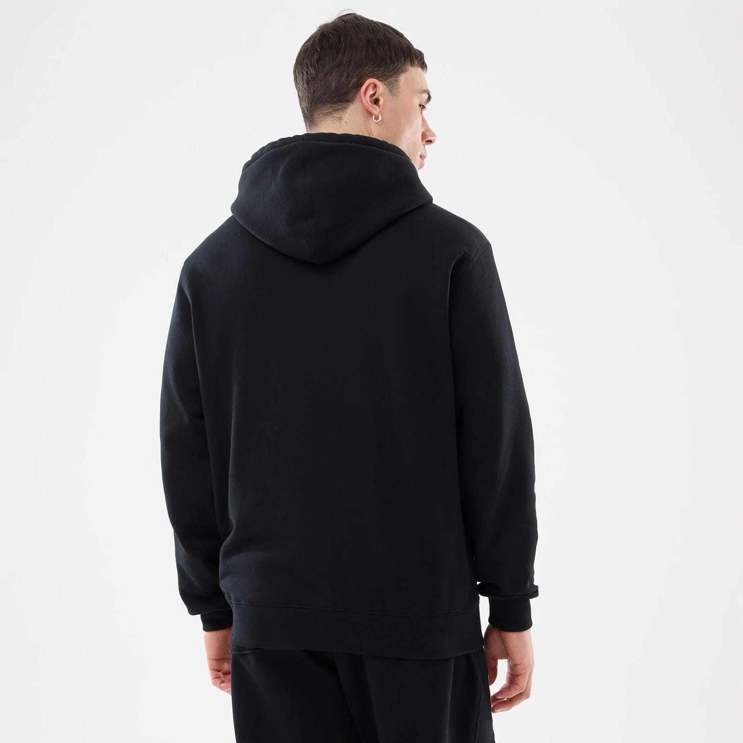 New York Mets MLB Comfort Black 2 Way Full Zip Hoodie-kentox - Image 2