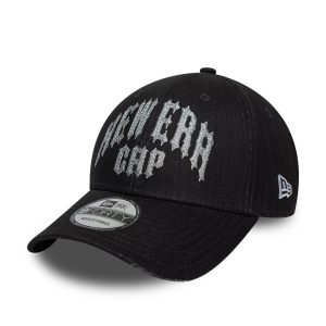 New Era Street Archived Black 9FORTY Adjustable Cap-kentox