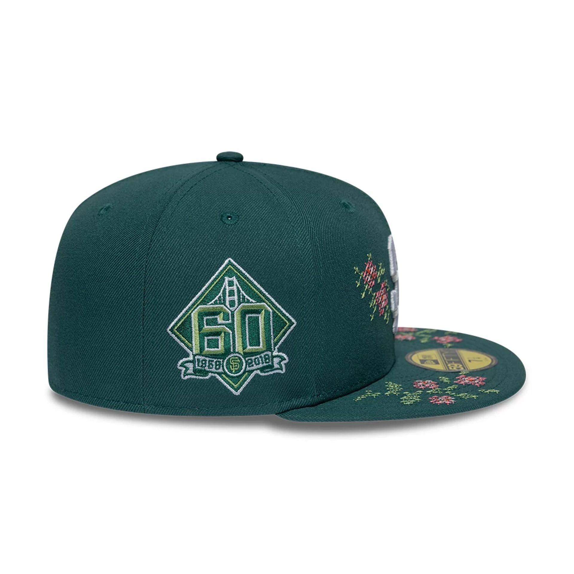 San Francisco Giants MLB Garden Dark Green 59FIFTY Fitted Cap-kentox - Image 4