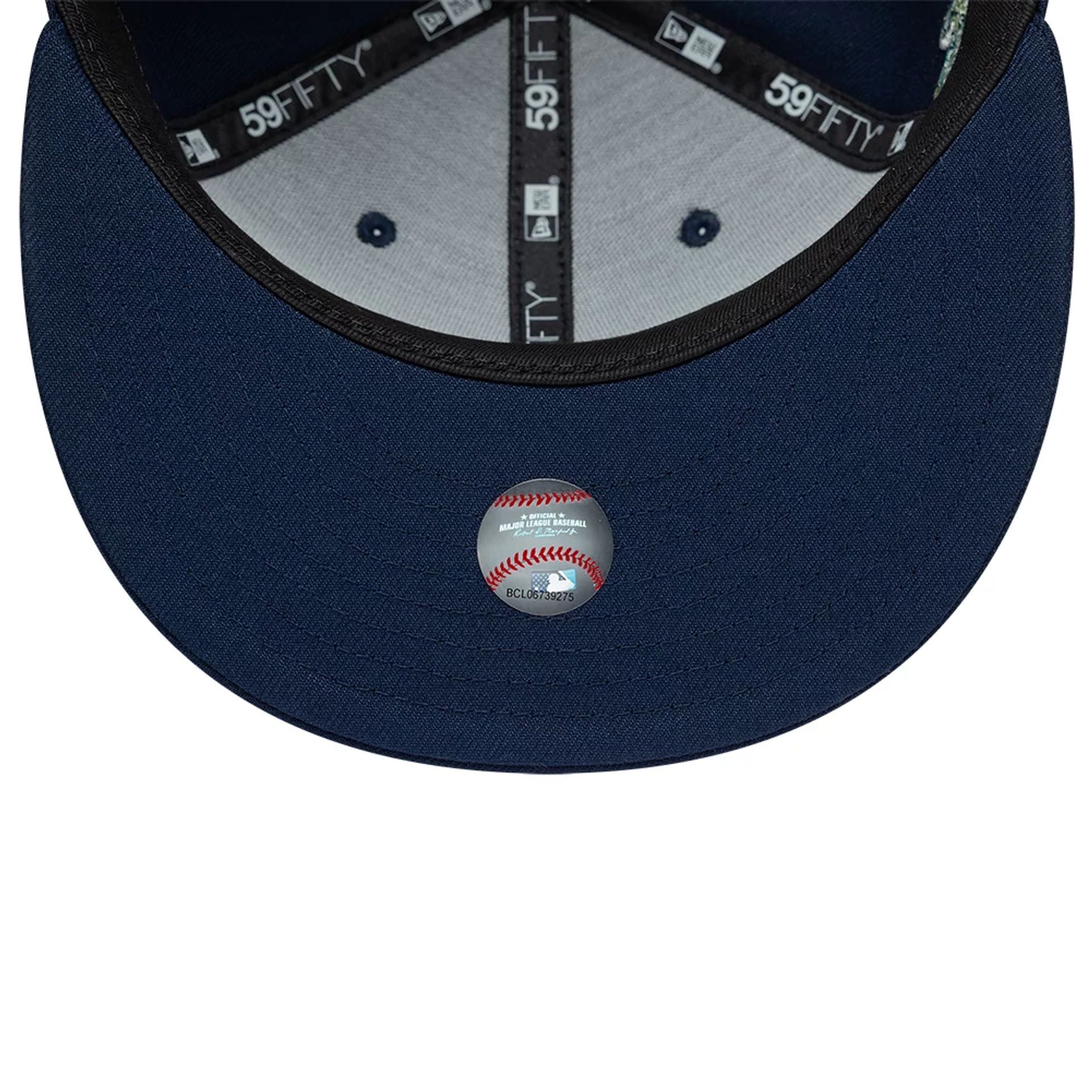 New York Mets MLB Garden Dark Blue 59FIFTY Fitted Cap-kentox - Image 7