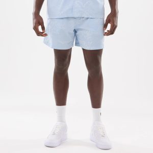 New Era Resort Blue Oversized Shorts-kentox
