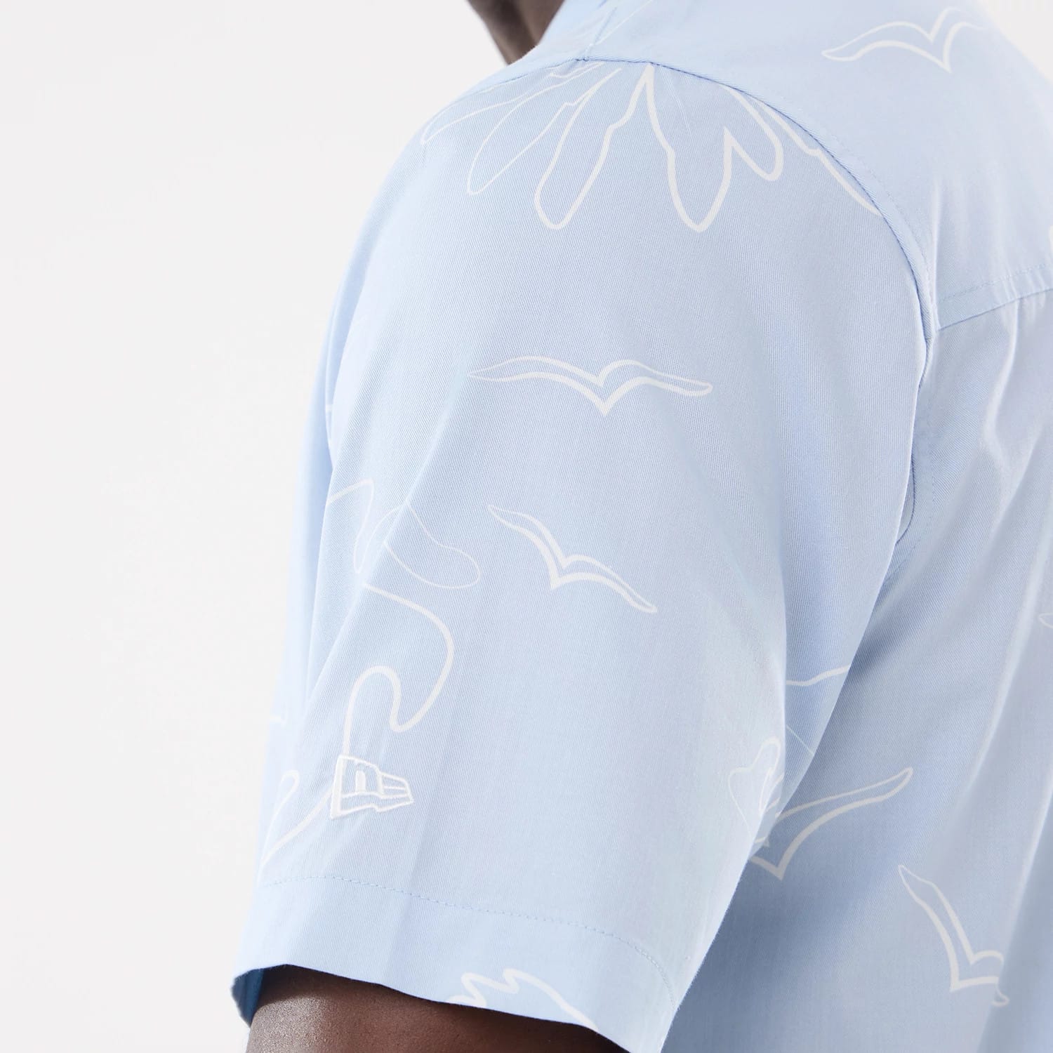 New Era Resort Blue Short Sleeve Shirt-kentox - Image 4