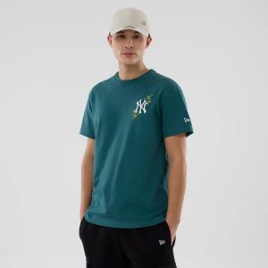 New York Yankees MLB Garden Dark Green T-Shirt-kentox