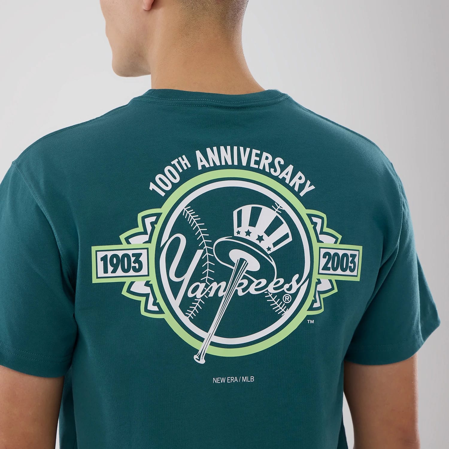 New York Yankees MLB Garden Dark Green T-Shirt-kentox - Image 2