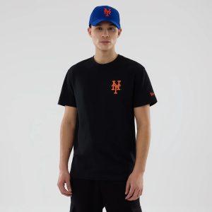 New York Mets MLB City Series Black T-Shirt-kentox