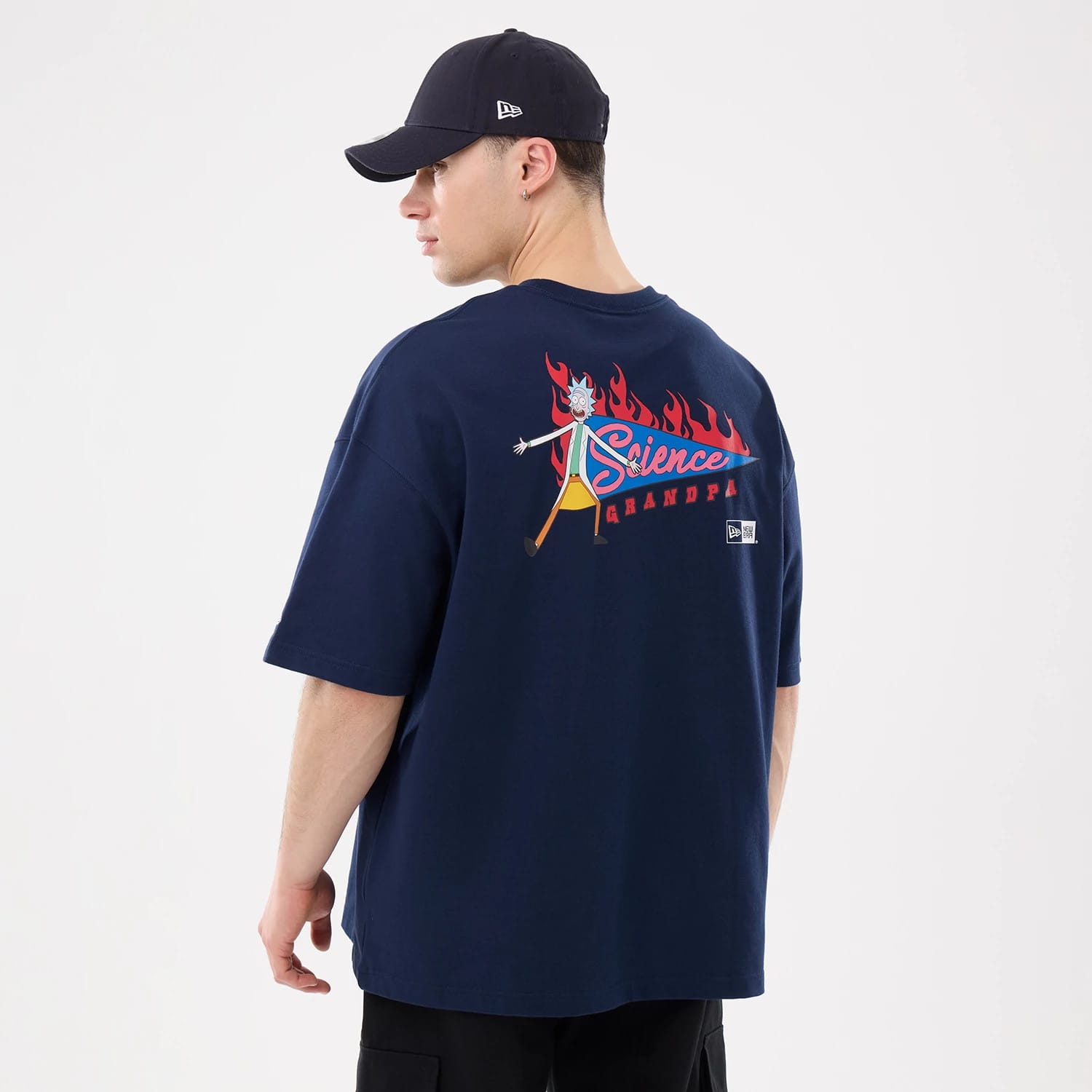 Rick And Morty Blue T-Shirt-kentox - Image 2