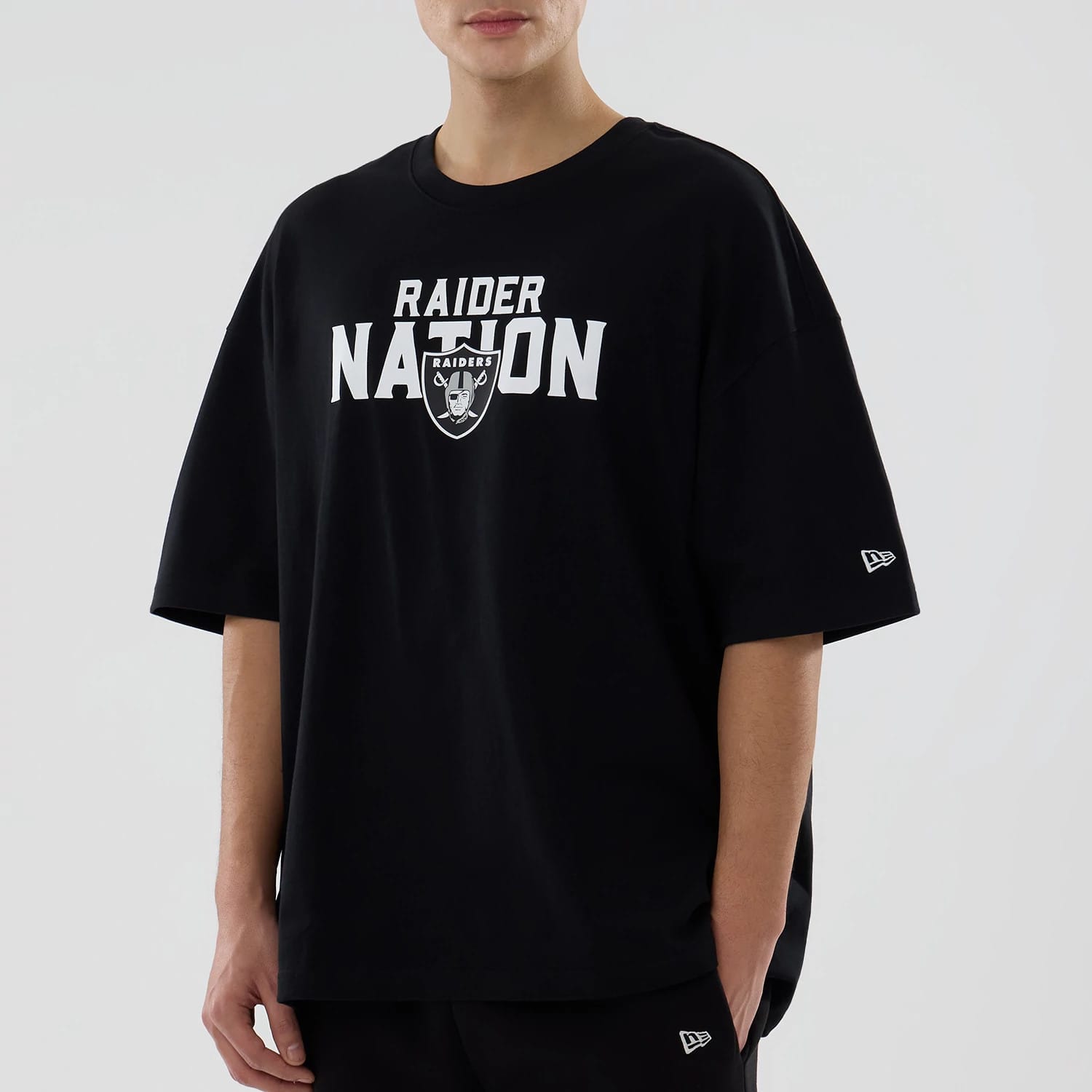 Las Vegas Raiders NFL Rivalry Black Oversized T-Shirt-kentox - Image 5