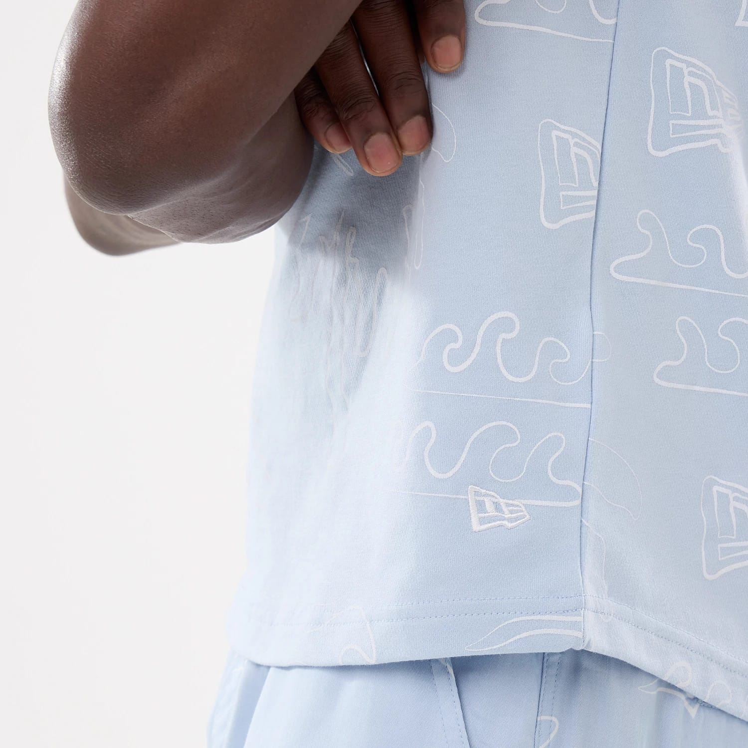 New Era Resort Blue Tank Top-kentox - Image 4
