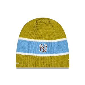 New York Yankees Thisisneverthat X MLB Green Beanie Hat-kentox