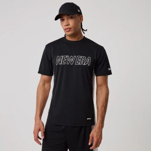 New Era Mesh Black T-Shirt-kentox