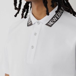 New Era Kanoko White Polo T-Shirt-kentox