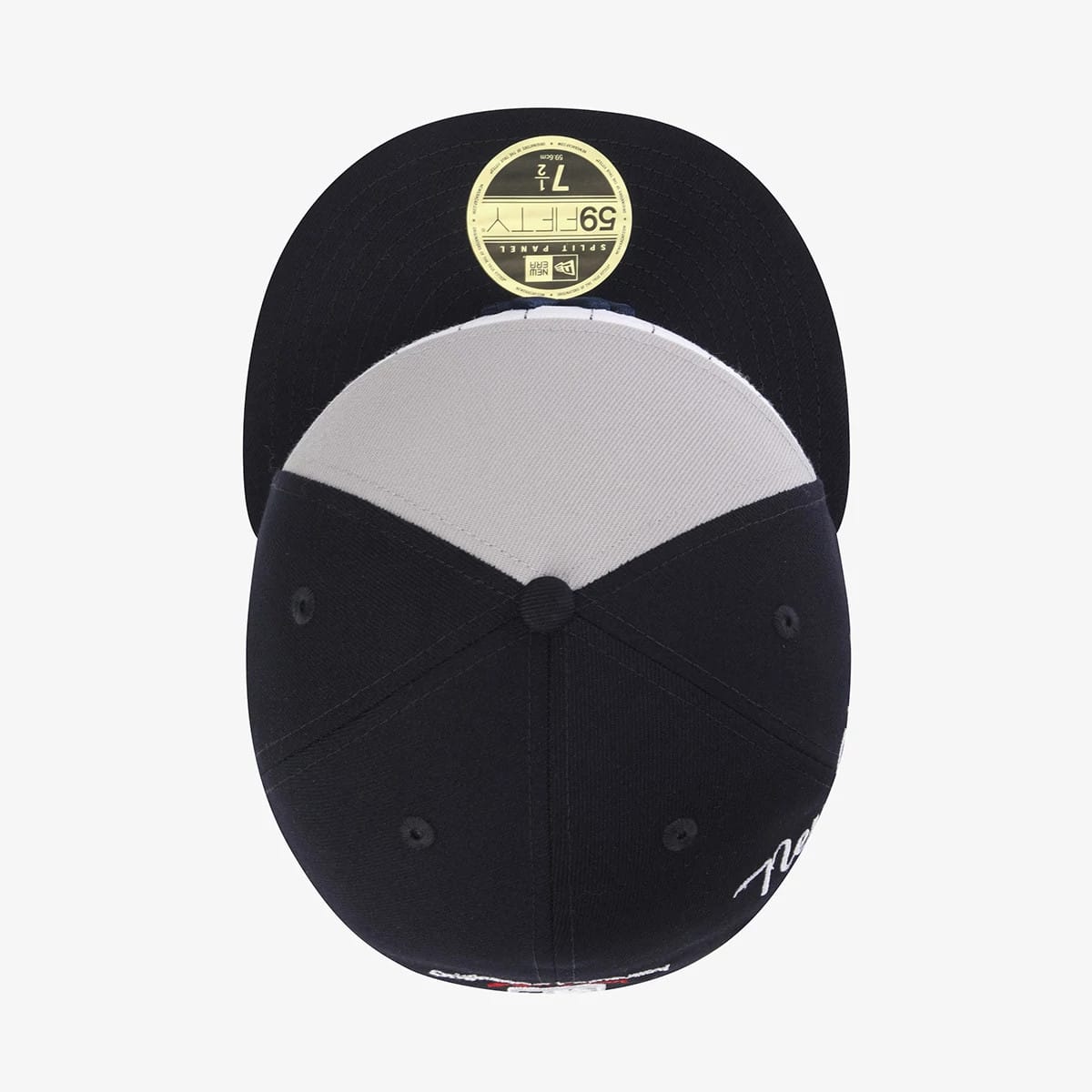 New York Yankees MLB 59FIFTY Day Navy Split Panel 59FIFTY Fitted Cap-kentox - Image 10