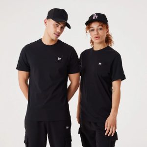 New Era Essential Black T-Shirt-kentox