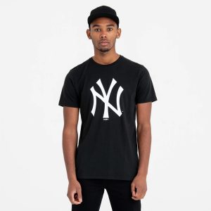 New York Yankees MLB Regular Black T-Shirt-kentox