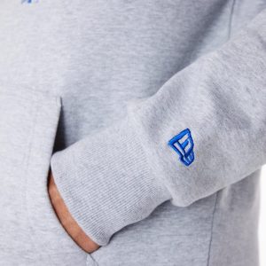 LA Dodgers MLB Regular Grey Pullover Hoodie-kentox