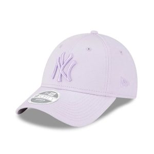 New York Yankees Womens League Essential Lilac 9FORTY Adjustable Cap-kentox