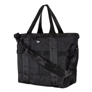 New Era Black Utility Tote Bag-kentox