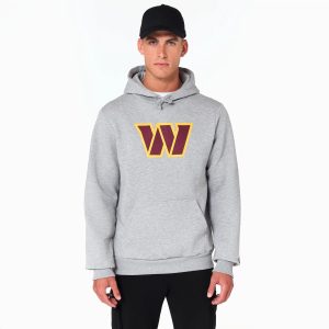 Washington Commanders NFL Grey Pullover Hoodie-kentox
