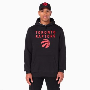 Toronto Raptors NBA Black Pullover Hoodie-kentox