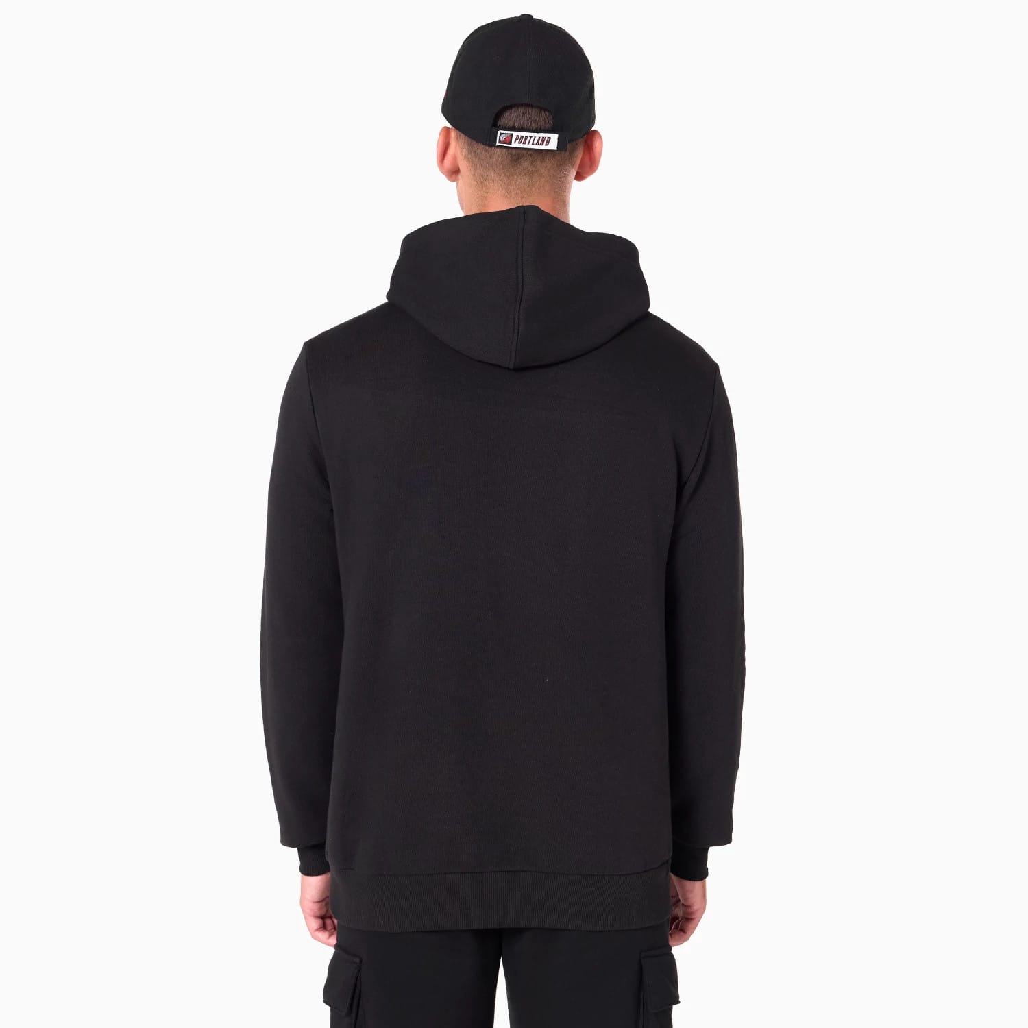 Portland Trail Blazers NBA Black Pullover Hoodie-kentox - Image 5