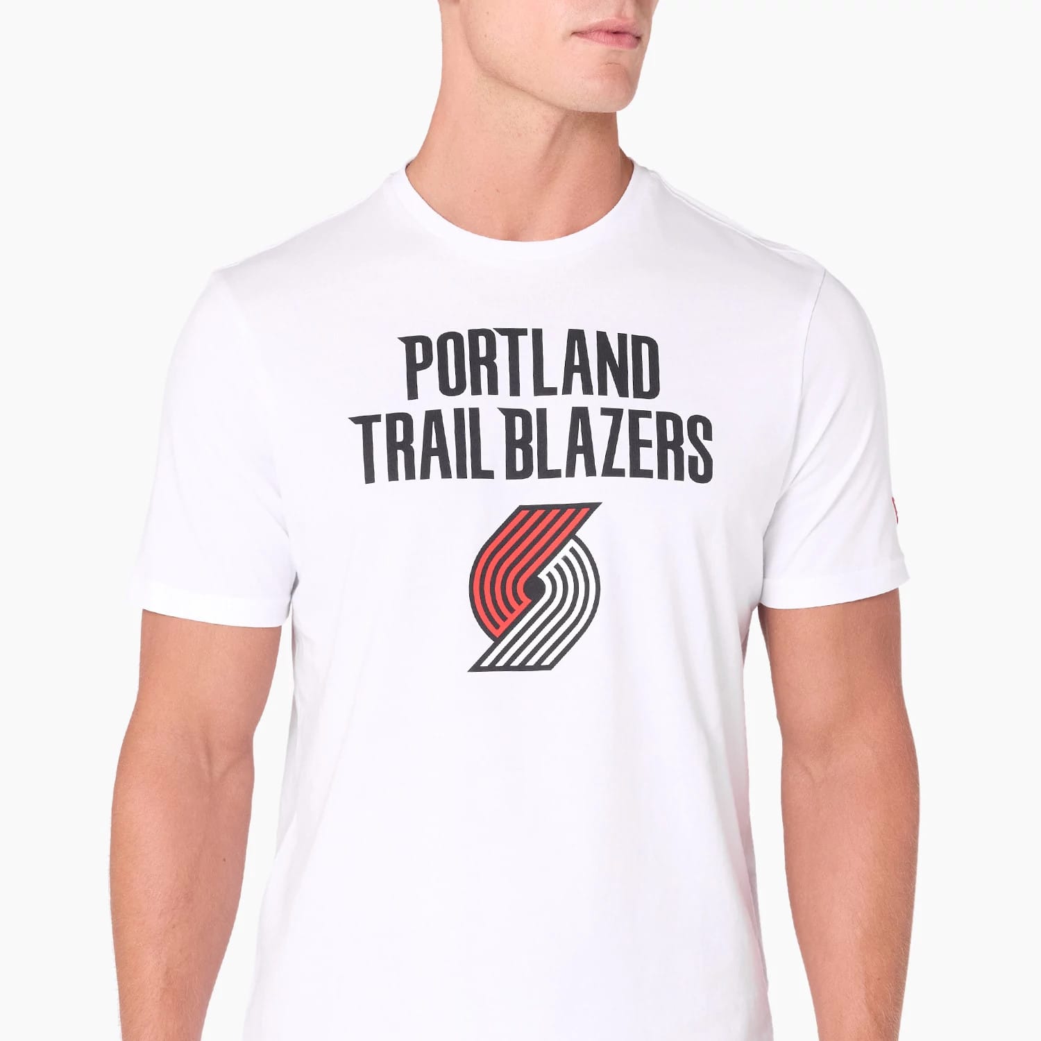 Portland Trail Blazers NBA White T-Shirt-kentox - Image 2